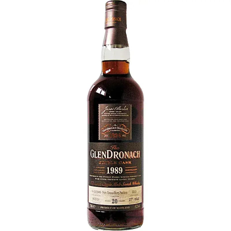 Glendronach 20 Years Old 1989 Single Cask - Batch 2 Nr.3315