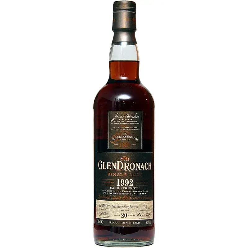 Glendronach 20 Years Old 1992 Single Cask Nr.713