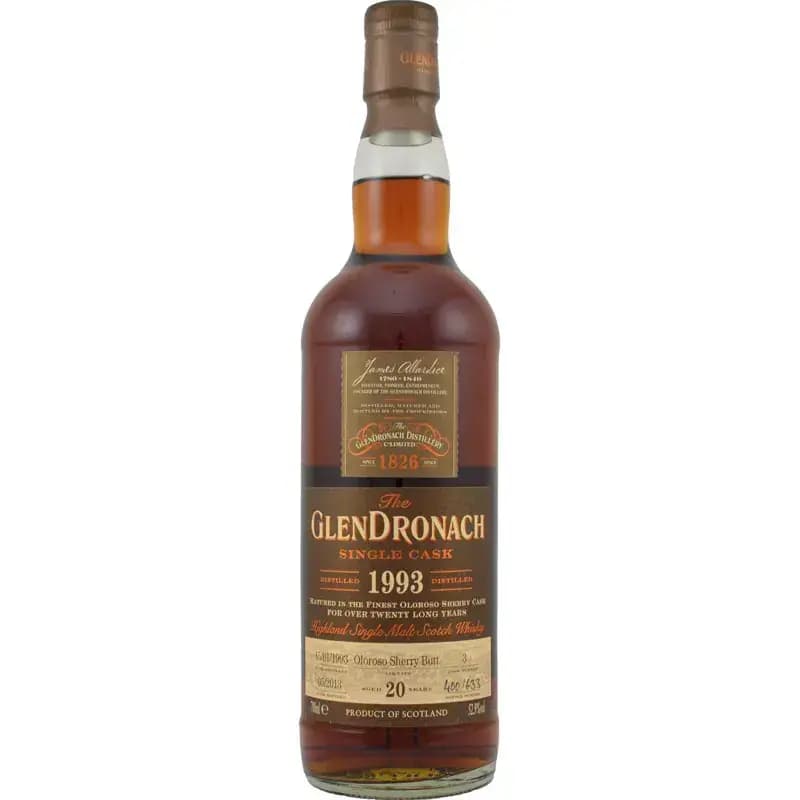 Glendronach 20 Years Old 1993 Single Cask - Batch 8 Nr.3