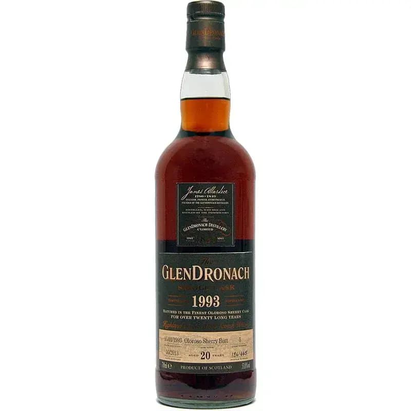 Glendronach 20 Years Old 1993 Single Cask - Batch 9 Nr.5