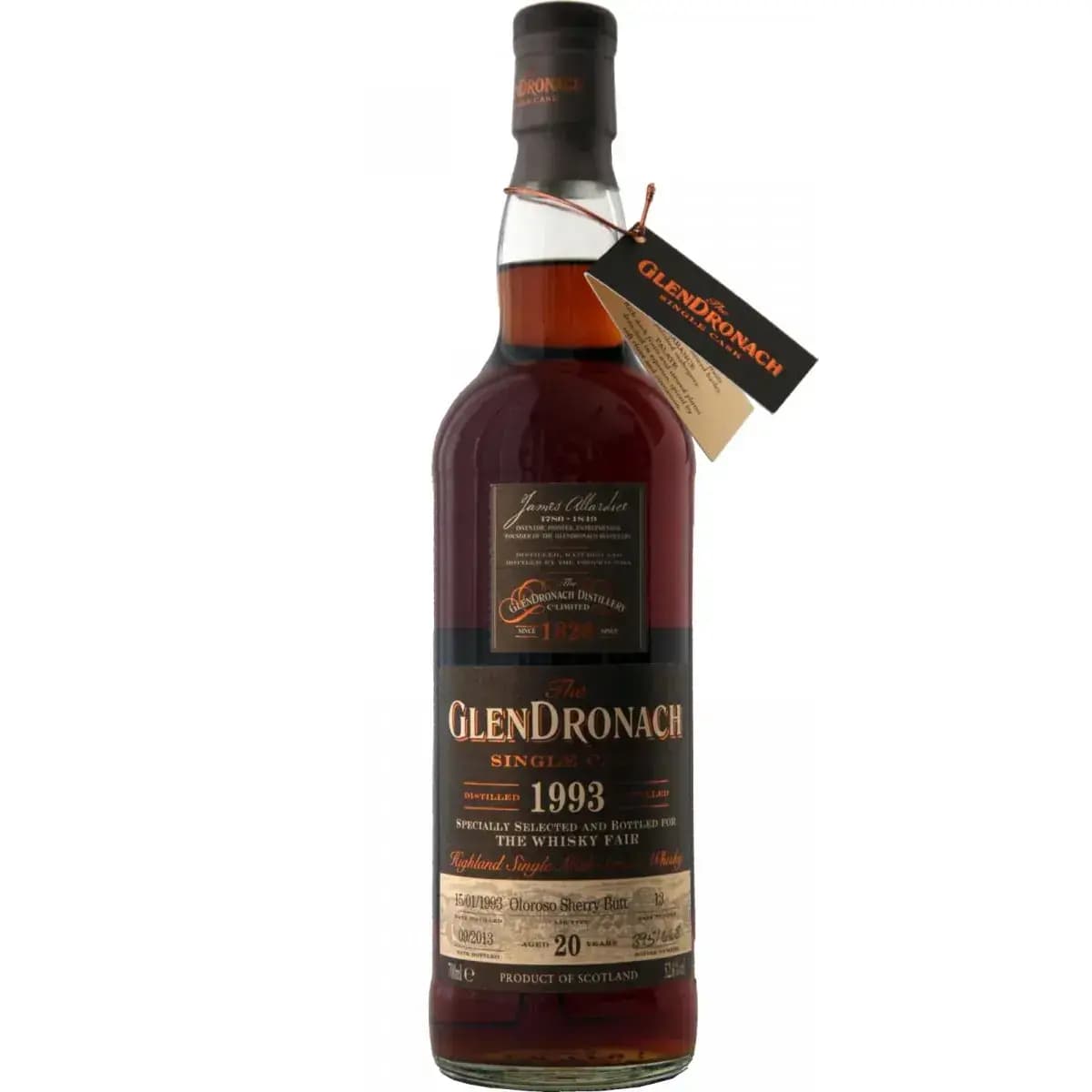 Glendronach 20 Years Old 1993 Single Cask Nr.13