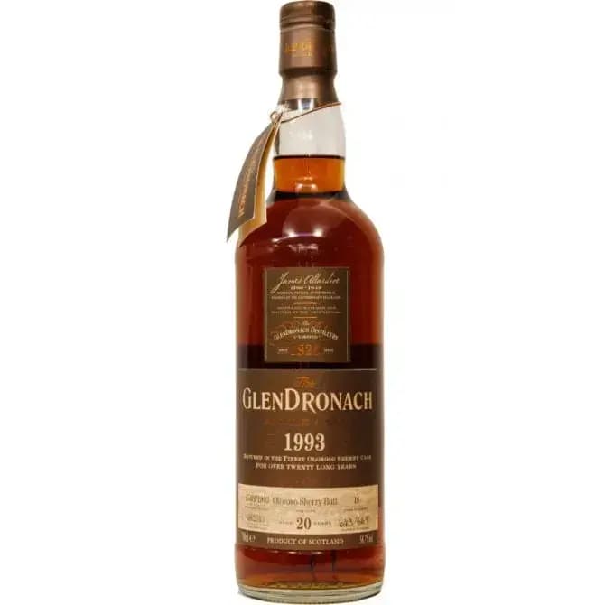 Glendronach 20 Years Old 1993 Single Cask Nr.16