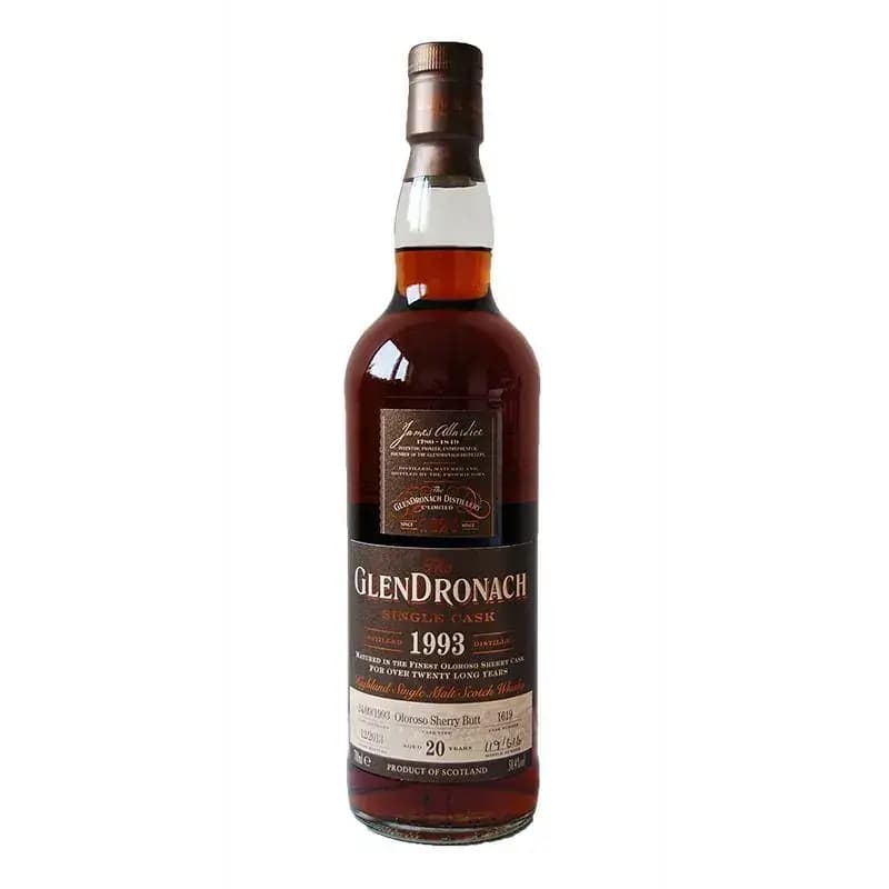 Glendronach 20 Years Old 1993 Single Cask Nr.1619