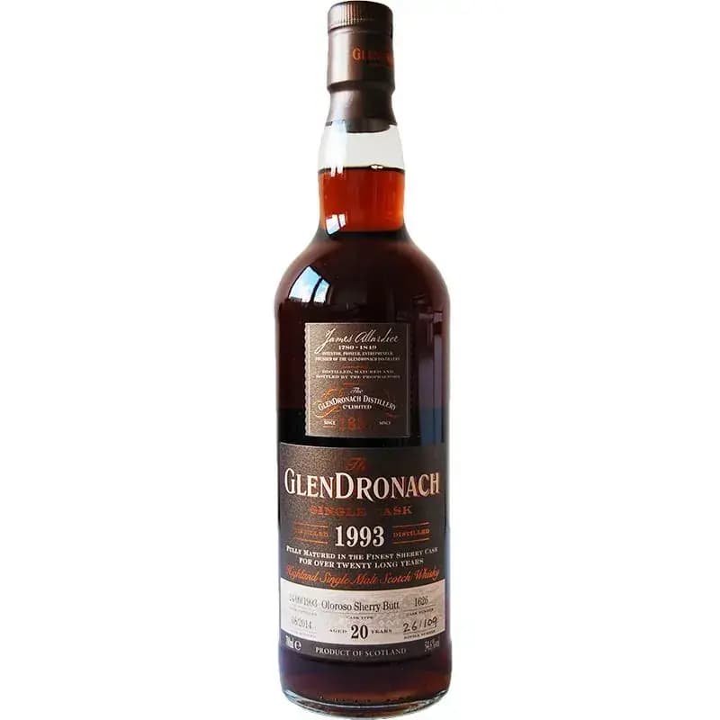 Glendronach 20 Years Old 1993 Single Cask Nr.1626