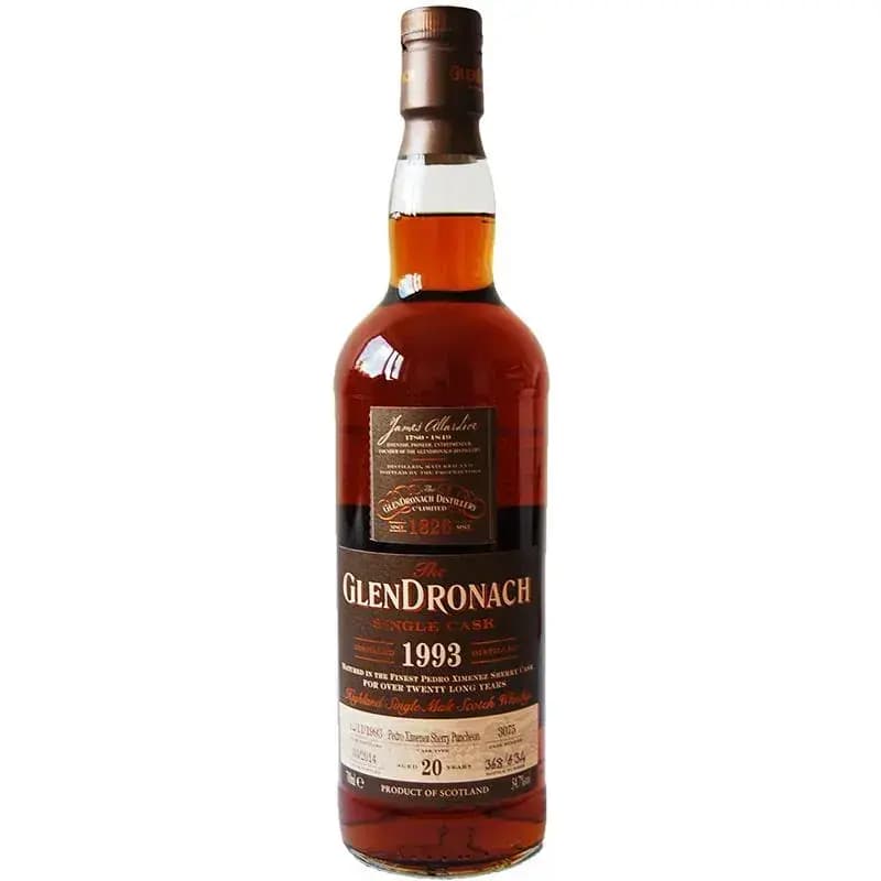 Glendronach 20 Years Old 1993 Single Cask Nr.3075