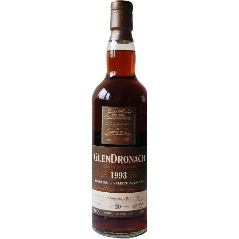 Glendronach 20 Years Old 1993 Single Cask Nr.491