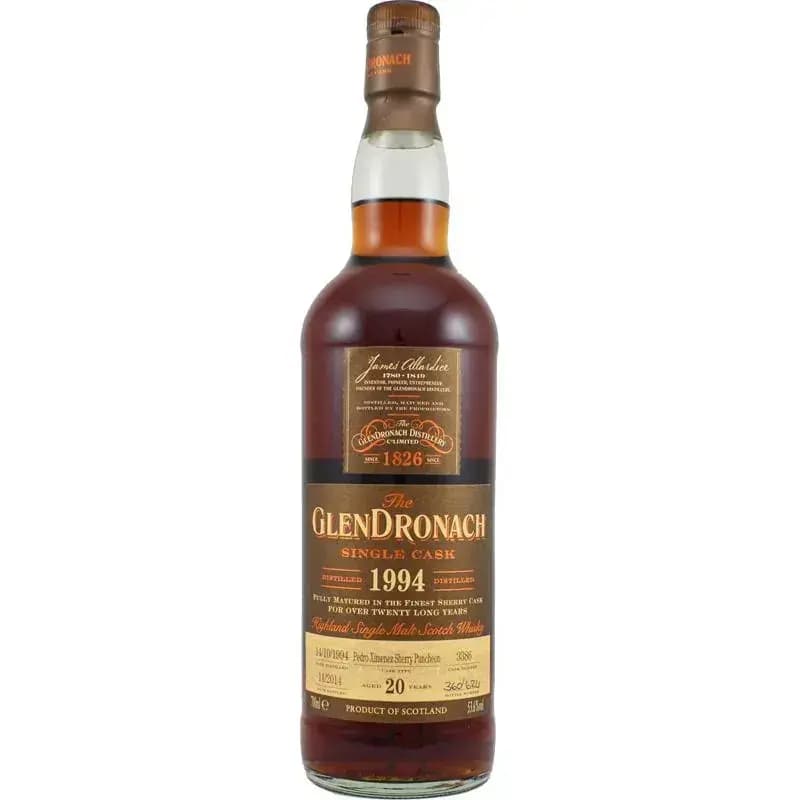 Glendronach 20 Years Old 1994 Single Cask - Batch 11 Nr.3386