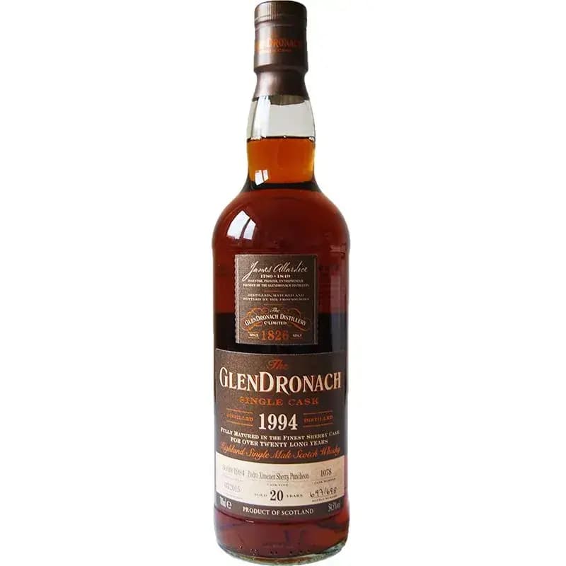 Glendronach 20 Years Old 1994 Single Cask Nr.1078