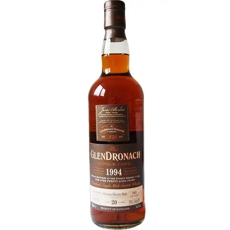 Glendronach 20 Years Old 1994 Single Cask Nr.1482