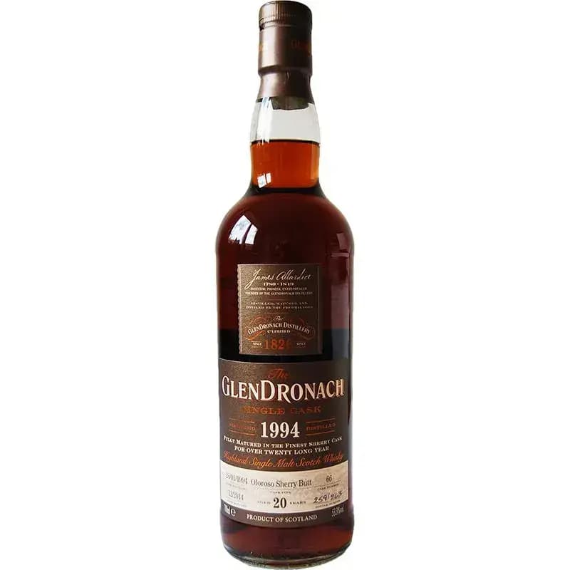 Glendronach 20 Years Old 1994 Single Cask Nr.66