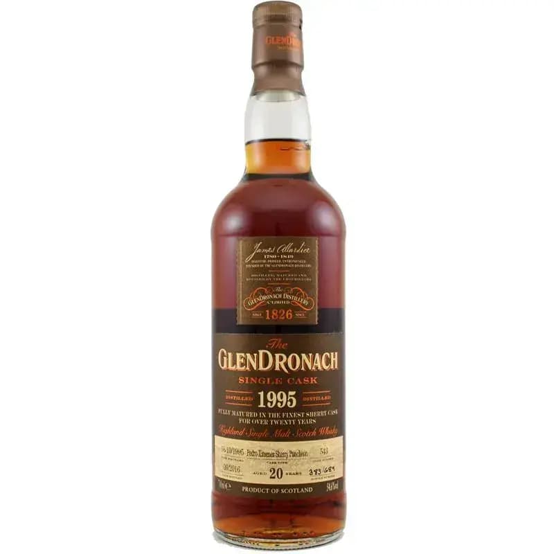 Glendronach 20 Years Old 1995 Single Cask - Batch 14 Nr.543
