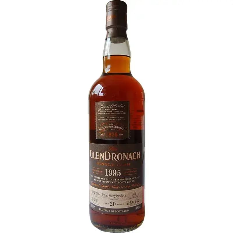 Glendronach 20 Years Old 1995 Single Cask Nr.1709