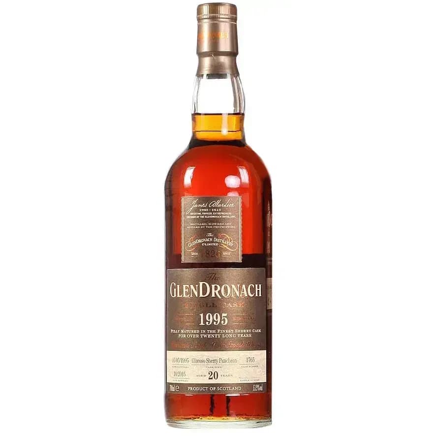 Glendronach 20 Years Old 1995 Single Cask Nr.1765