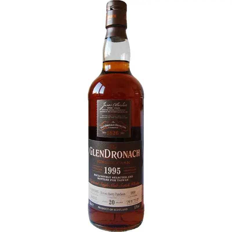 Glendronach 20 Years Old 1995 Single Cask Nr.2899