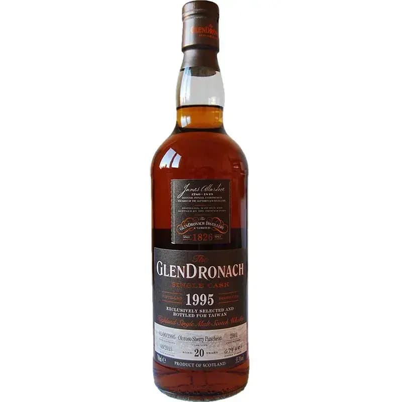 Glendronach 20 Years Old 1995 Single Cask Nr.2901