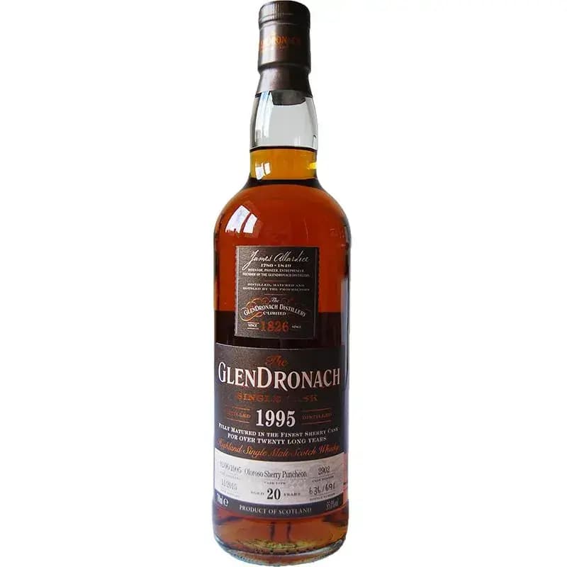 Glendronach 20 Years Old 1995 Single Cask Nr.2902