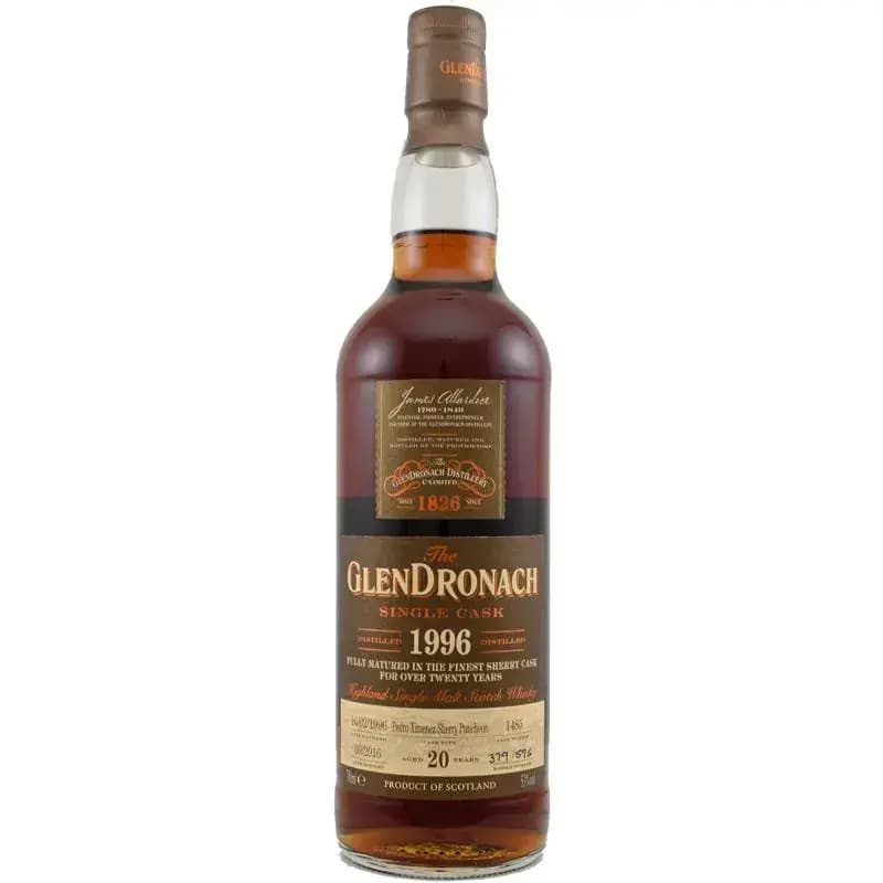 Glendronach 20 Years Old 1996 Single Cask - Batch 14 Nr.1485