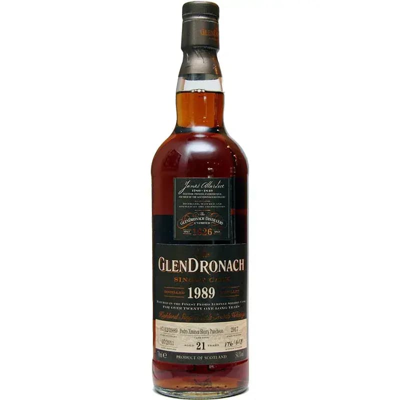 Glendronach 21 Years Old 1989 Single Cask - Batch 4 Nr.2917