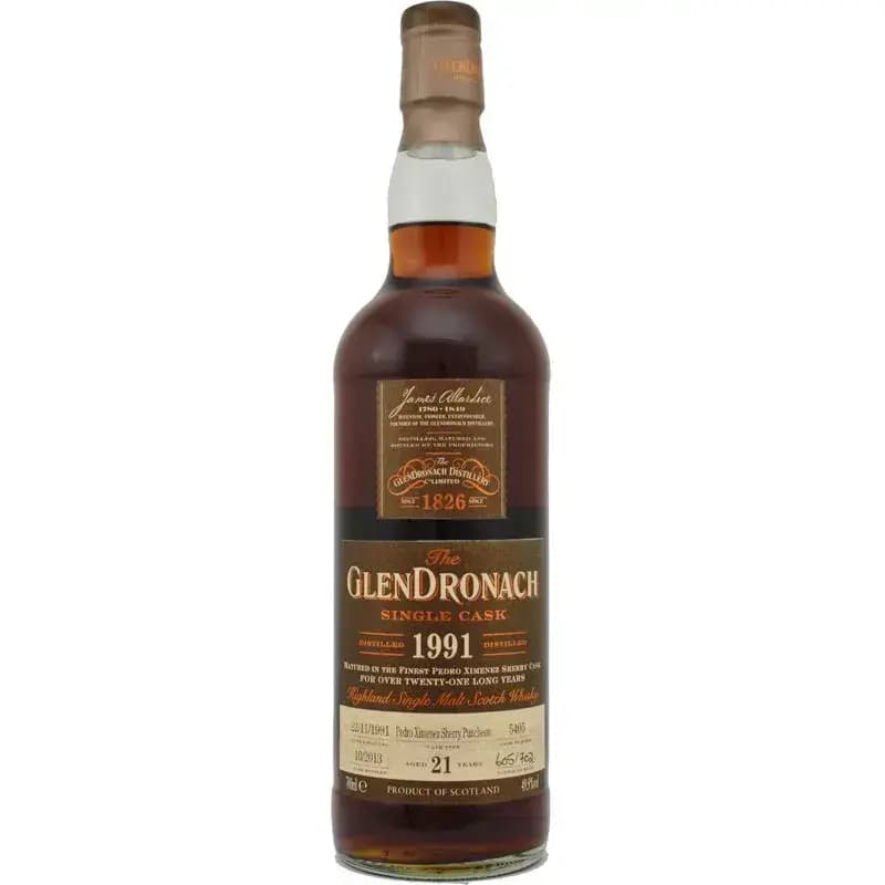 Glendronach 21 Years Old 1991 Single Cask - Batch 9 Nr.5405