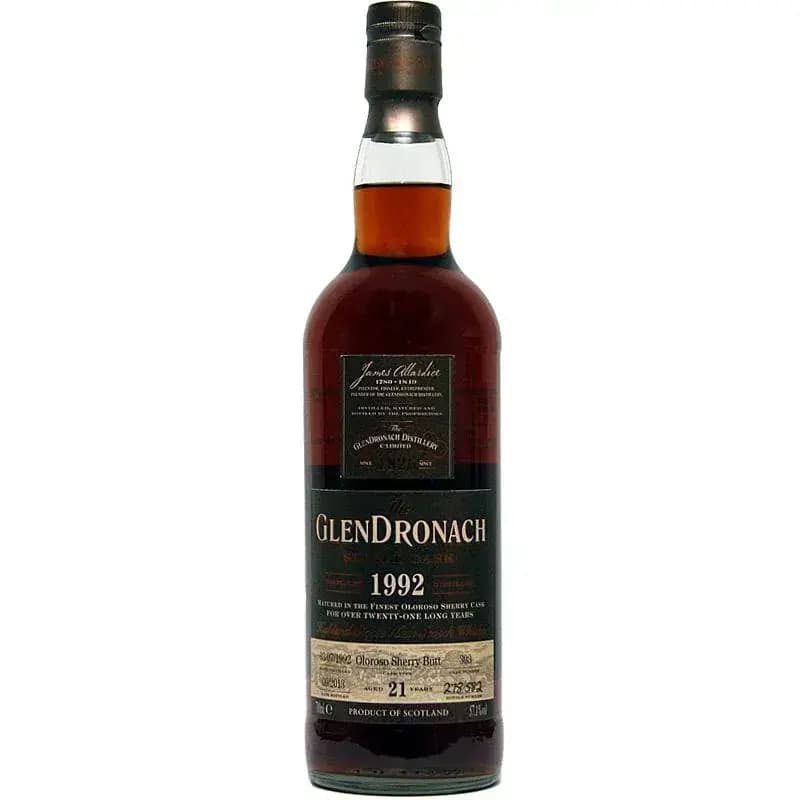Glendronach 21 Years Old 1992 Single Cask Nr.393