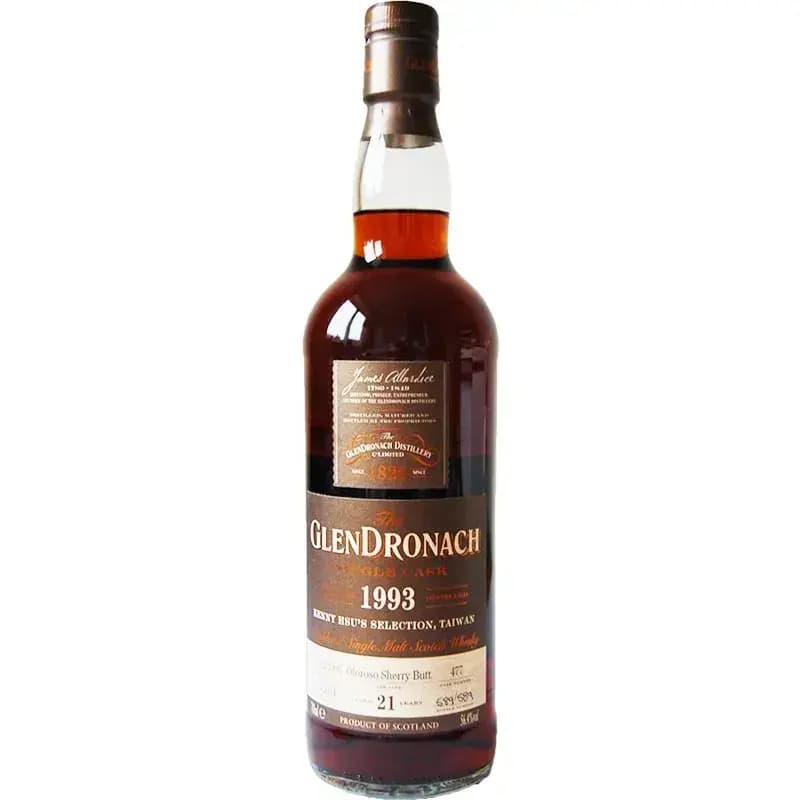 Glendronach 21 Years Old 1993 Single Cask Nr.477