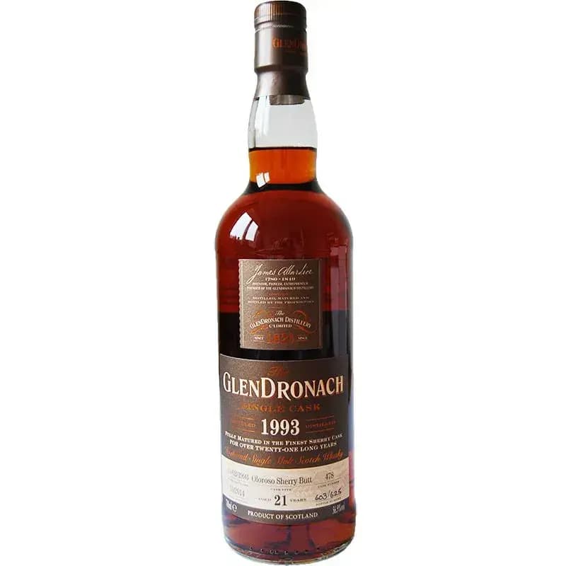 Glendronach 21 Years Old 1993 Single Cask Nr.478