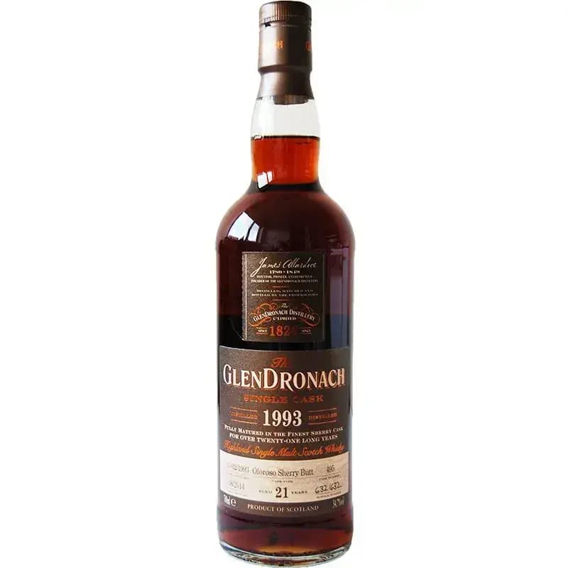 Glendronach 21 Years Old 1993 Single Cask Nr.495
