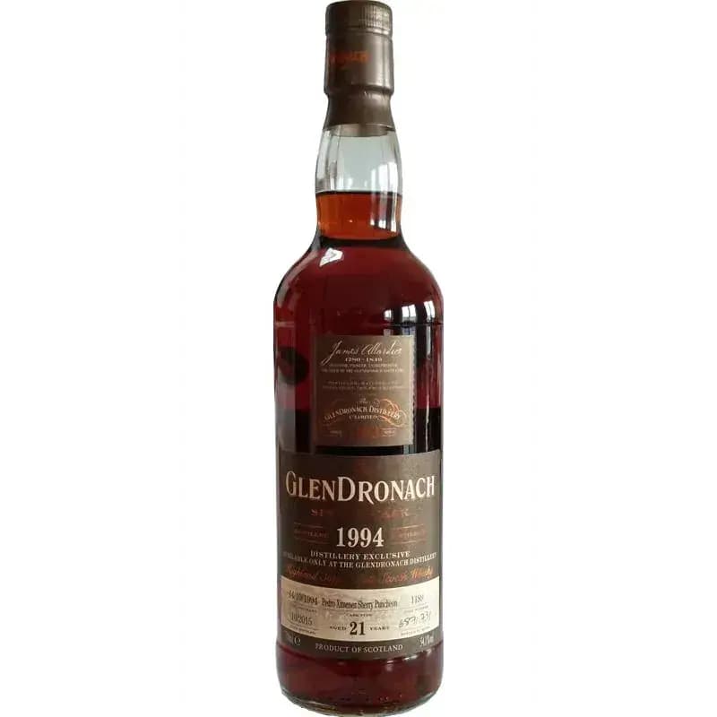 Glendronach 21 Years Old 1994 Distillery Exclusive Cask Nr.1189