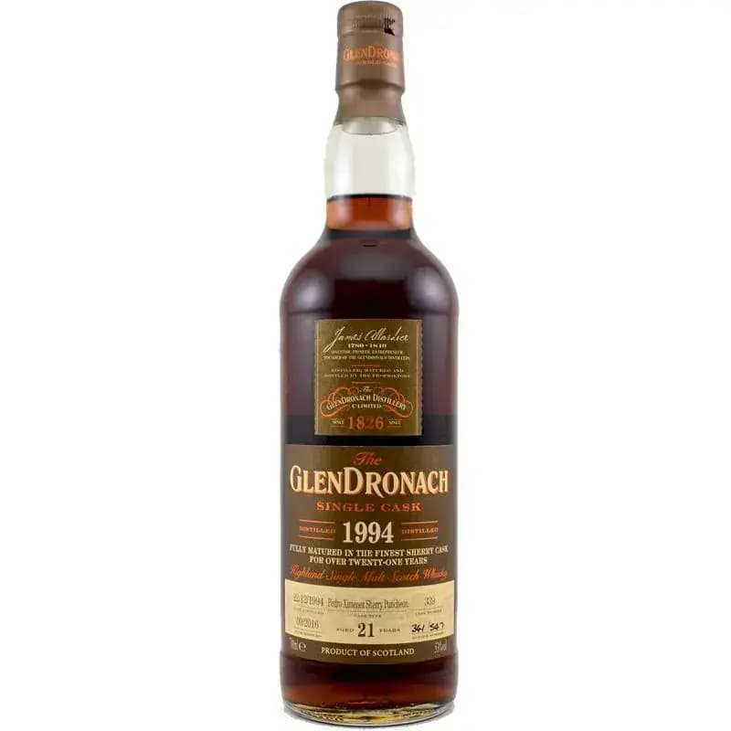 Glendronach 21 Years Old 1994 Single Cask - Batch 14 Nr.339