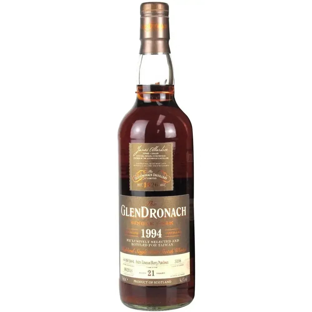 Glendronach 21 Years Old 1994 Single Cask Nr.3198