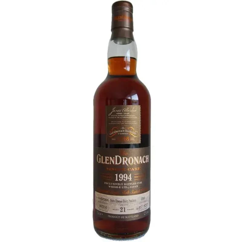 Glendronach 21 Years Old 1994 Single Cask Nr.3309