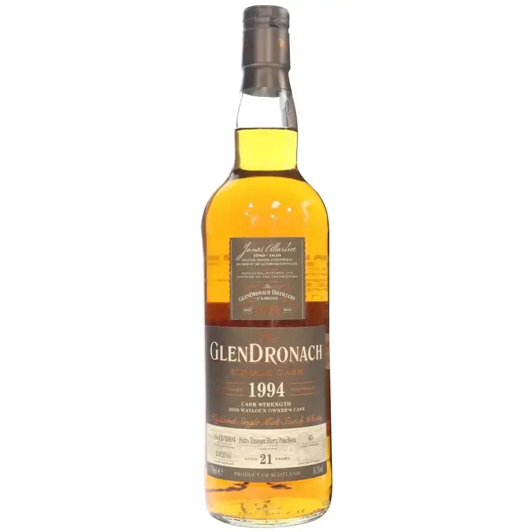Glendronach 21 Years Old 1994 Single Cask Nr.45