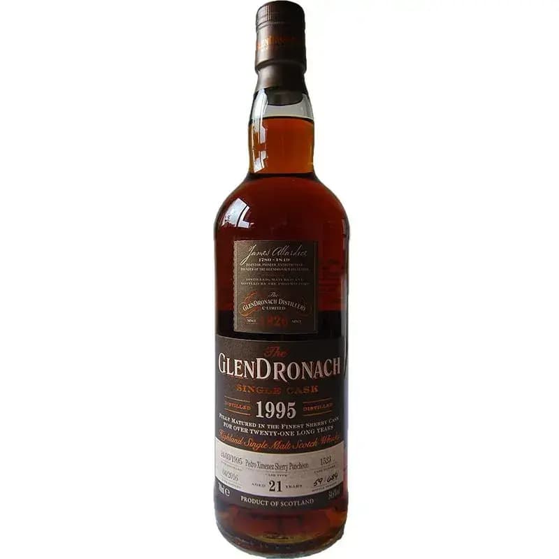 Glendronach 21 Years Old 1995 Single Cask Nr.1523