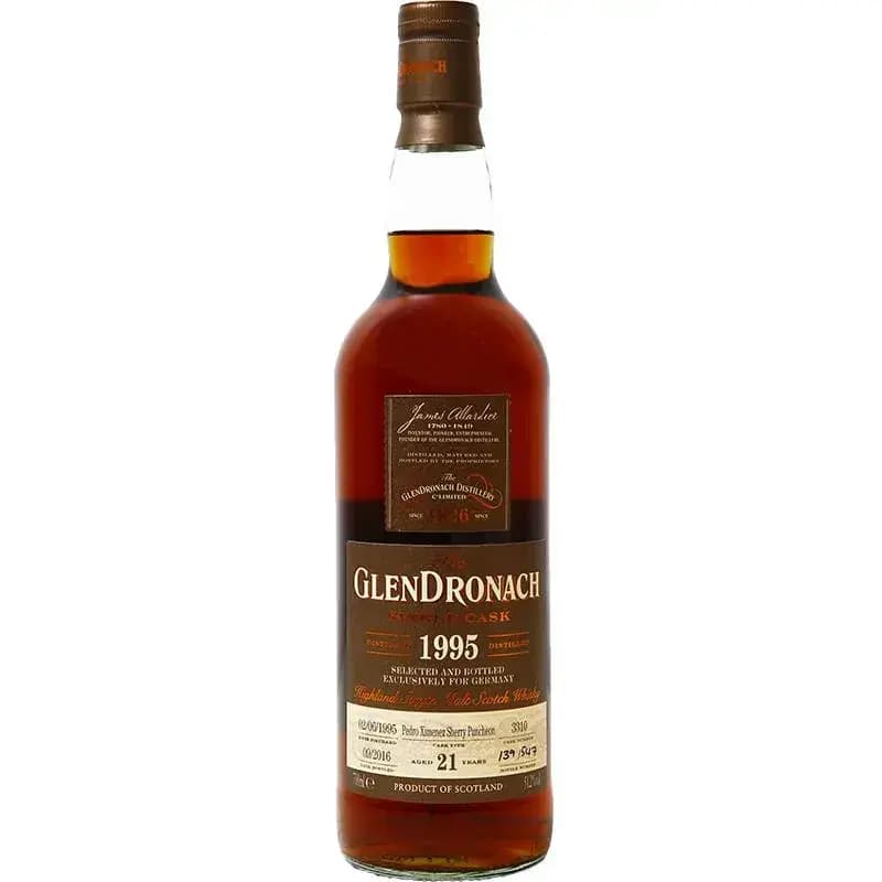 Glendronach 21 Years Old 1995 Single Cask Nr.3310