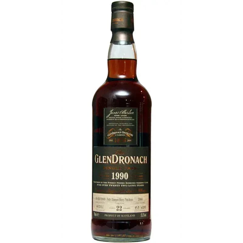 Glendronach 22 Years Old 1990 Single Cask - Batch 6 Nr.2966