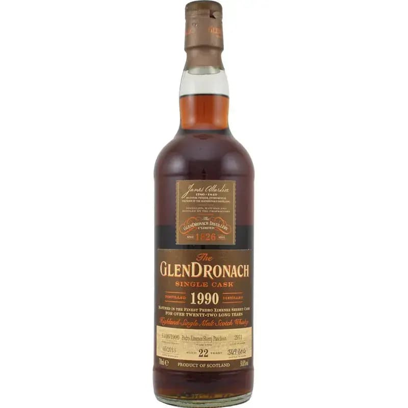 Glendronach 22 Years Old 1990 Single Cask - Batch 8 Nr.2971