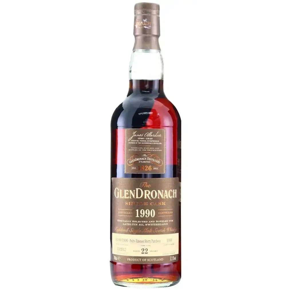 Glendronach 22 Years Old 1990 Single Cask Nr.2333