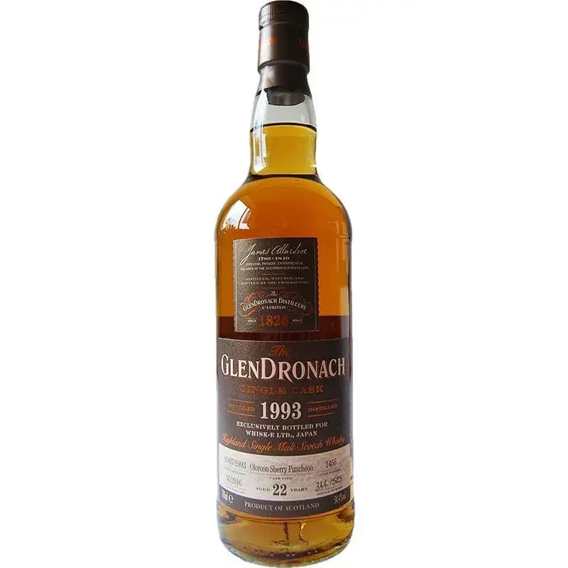 Glendronach 22 Years Old 1993 Single Cask Nr.1455