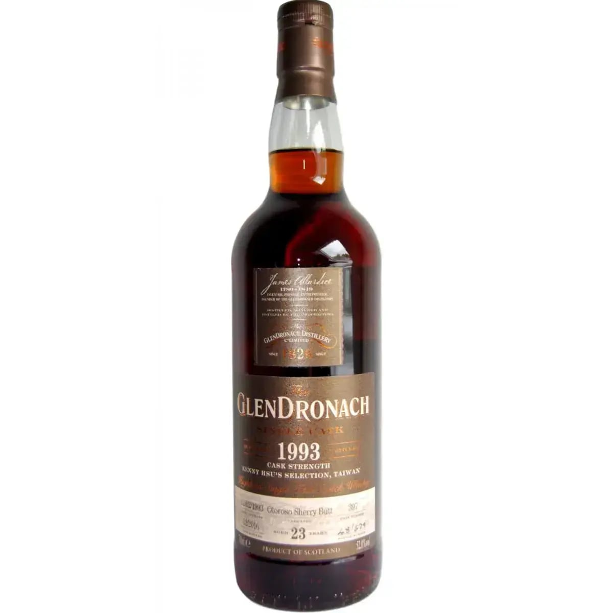 Glendronach 23 Years Old 1993 Single Cask Nr.397