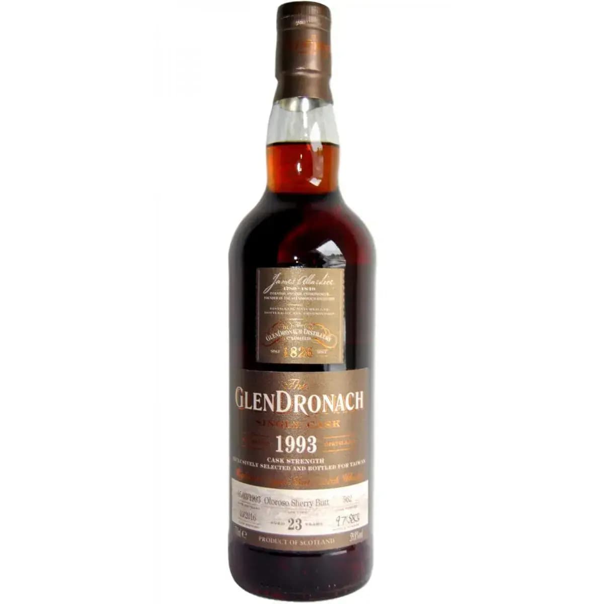 Glendronach 23 Years Old 1993 Single Cask Nr.562