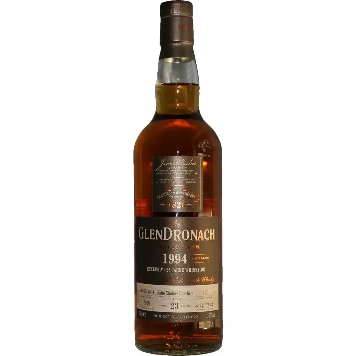 Glendronach 23 Years Old 1994 Single Cask Nr.126
