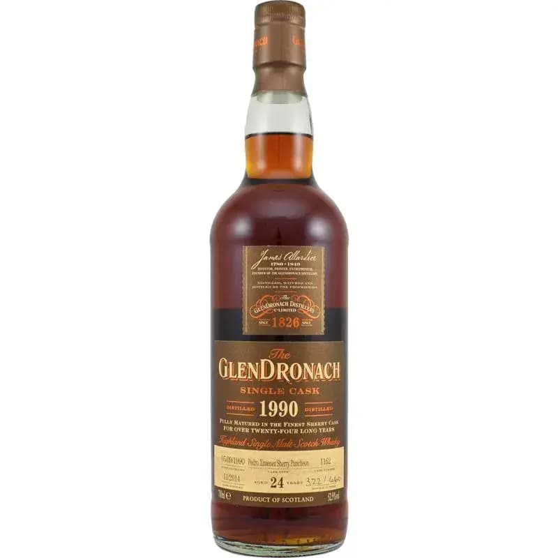 Glendronach 24 Years Old 1990 Single Cask - Batch 11 Nr.1162