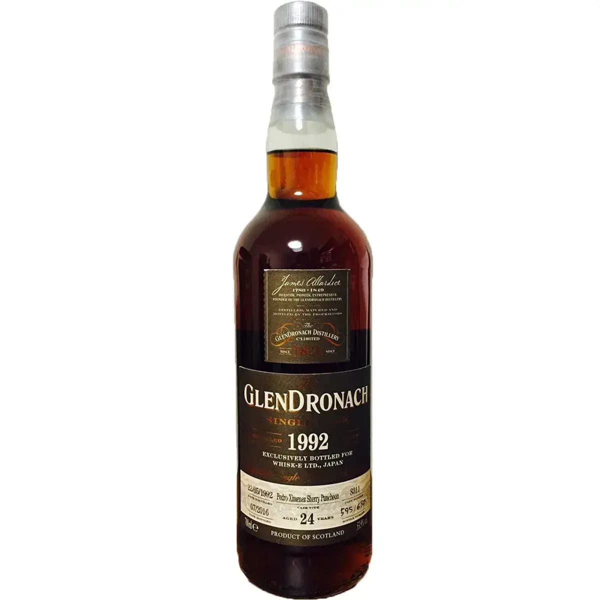 Glendronach 24 Years Old 1992 Single Cask Nr.8311