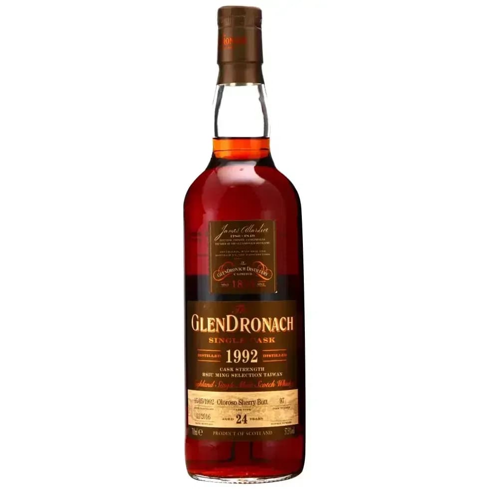 Glendronach 24 Years Old 1992 Single Cask Nr.86