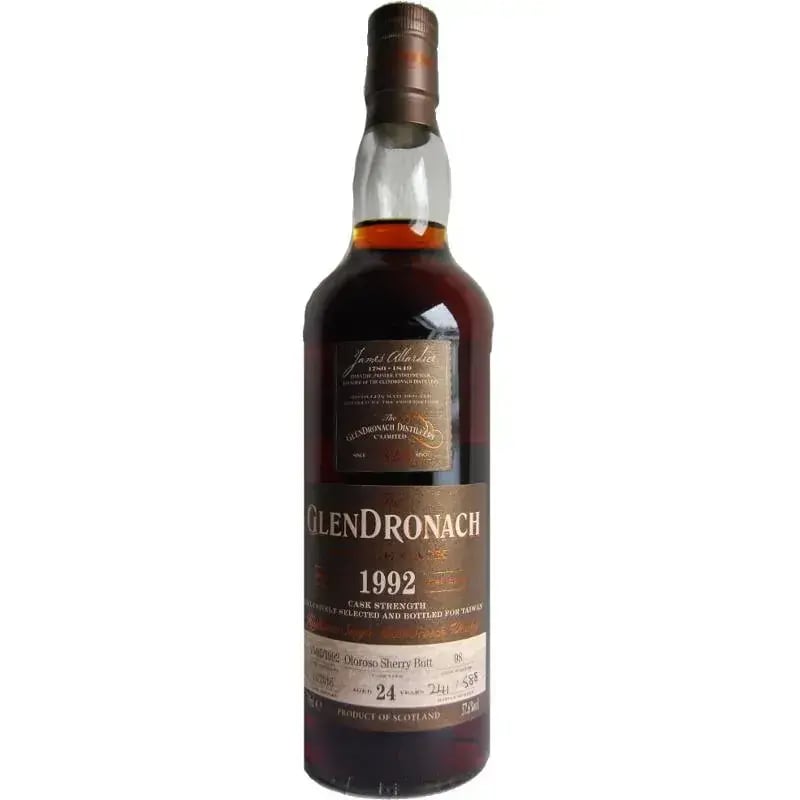 Glendronach 24 Years Old 1992 Single Cask Nr.98