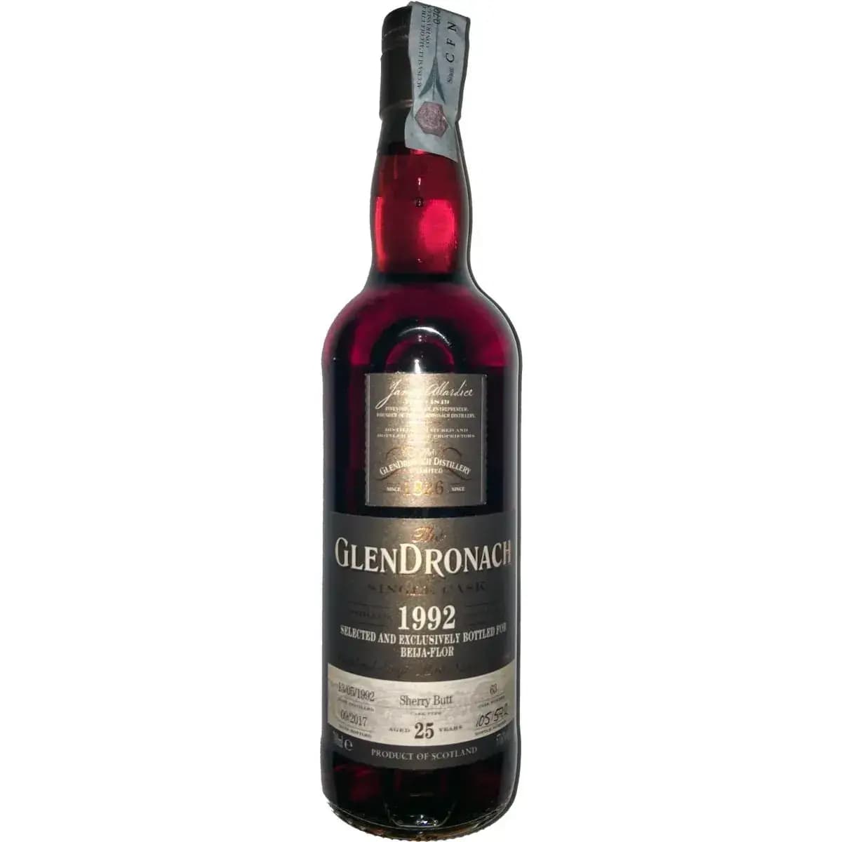 Glendronach 25 Years Old 1992 Single Cask Nr.63