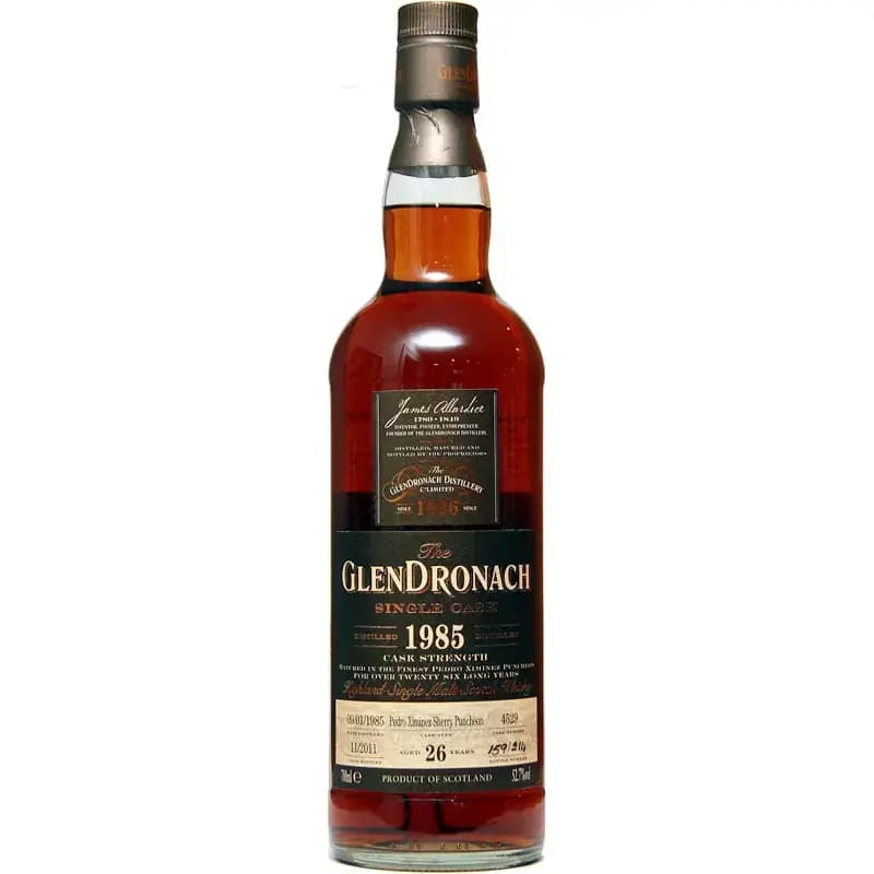 Glendronach 26 Years Old 1985 Single Cask Nr.4529