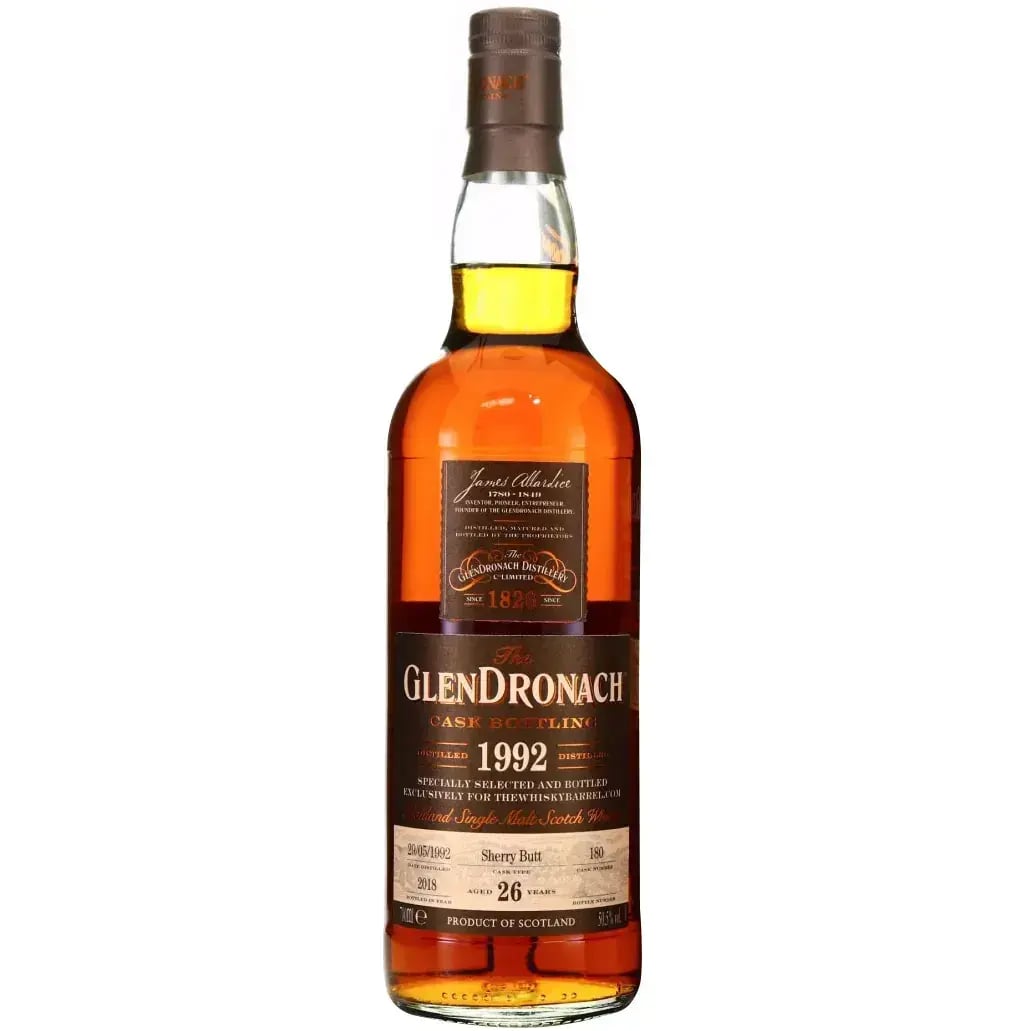Glendronach 26 Years Old 1992 Cask Bottling Nr.180