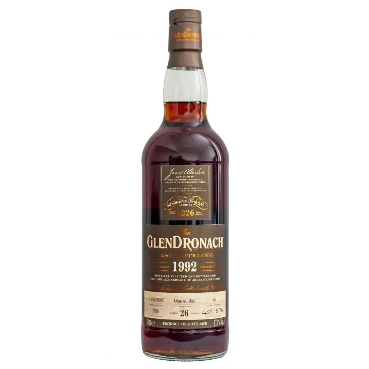 Glendronach 26 Years Old 1992 Cask Bottling Nr.66