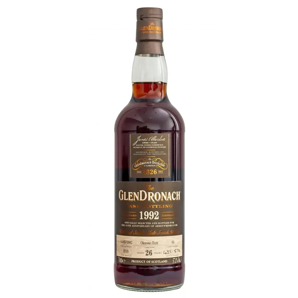 Glendronach 26 Years Old 1992 Cask Bottling Nr.66